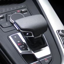 Para Audi A4 b9 A5 Q7 engrenagem cabeça da engrenagem modificado guarnição interior acessórios 2017-2018 plataforma B9