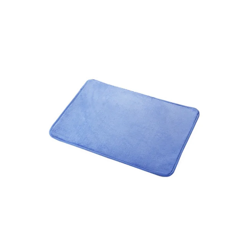 511MYQ-Blue 40*60cm Memory Foam Bathroom Mat Anti Slip Bathroom Mat Rug Bath Mats Kitchen Door Floor Mat Bath Mats Bathroom - Цвет: 511MYQ-Blue