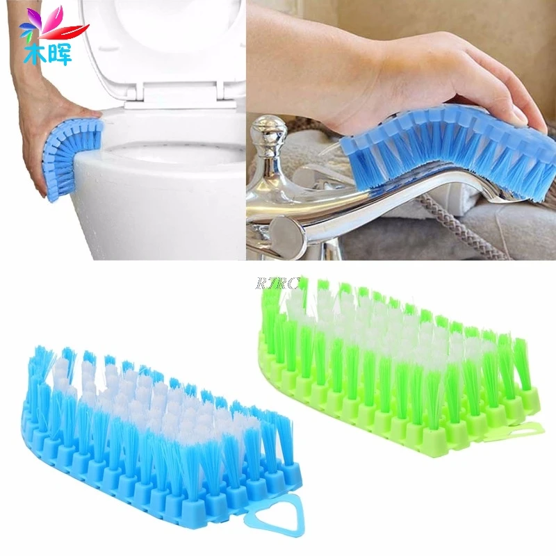 Flexible Soft Brush Glass Washing Cleaning Bathroom Kitchen Toilet Cleaner Tool may4_35in