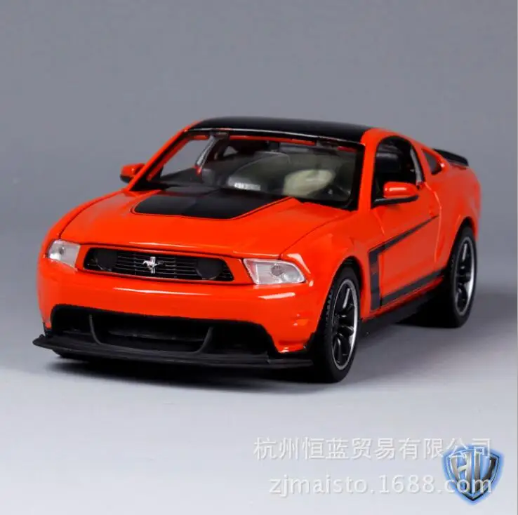 red 31269 1:24 Need For speed Ford Mustang GT 5,0 литая под давлением модель гоночный автомобиль игрушка для взрослых детская коллекция - Цвет: red 31269