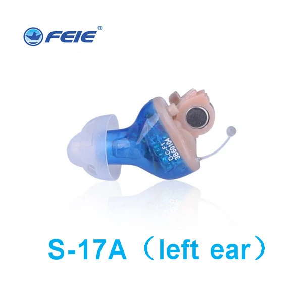 

china new innovative product Mini invisible CIC Hearing Aid Digital For The Elderly In The Ear Sound Amplifier for the deafS-17A