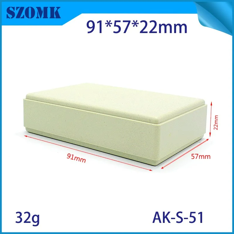 plastic enclosure for electronics project handheld enclosure control box szomk diy enclosure junction box plastic housing small abs instrument enclosure (12)