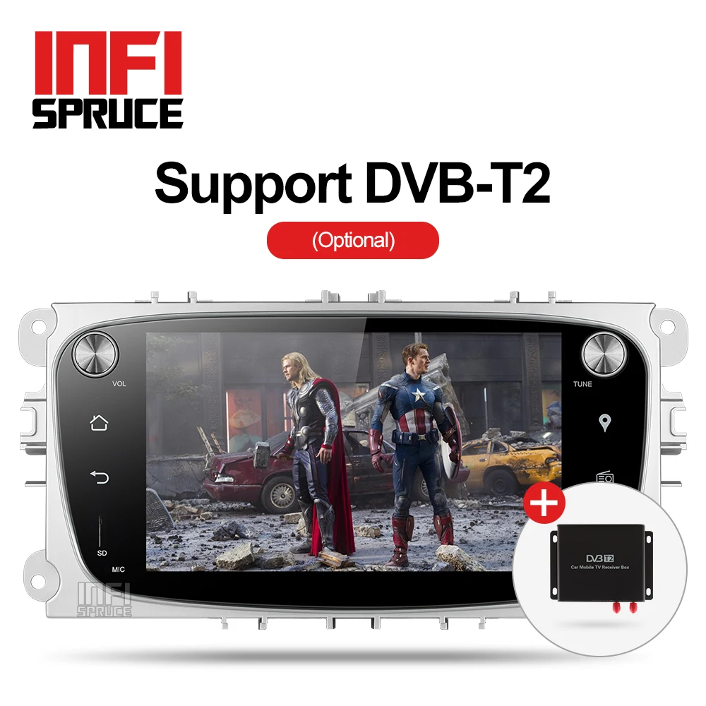Sale Android 8.1 Car dvd for Ford focus Mondeo S-max smax Kuga c-max 2009 2010 2011 with radio gps media player 1024*600 navigation 3