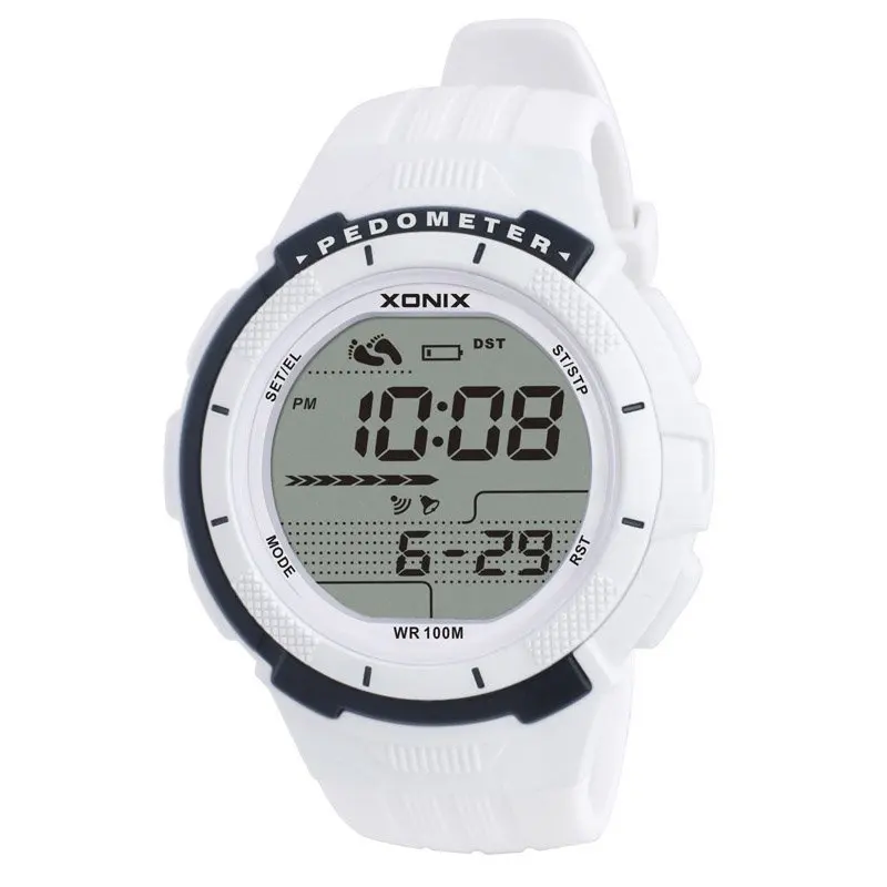 Prix pour Chaude!! XONIX Podomètre Calories Femmes Montres de Sport Étanche 100 m Numérique Montre de Course De Natation Plongée Montre-Bracelet Montre Femme Prix pour Chaude!! XONIX Podomètre Calories Femmes Montres de Sport Étanche 100 m Numérique Montre de Course De Natation Plongée Montre-Bracelet Montre Femme