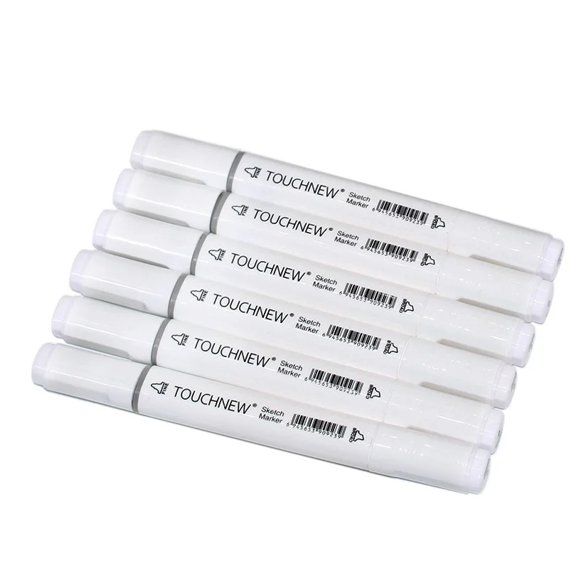 TouchNew 2 шт двойной Совет бесцветный блендер маркером 0# алкоголя ручка маркер для художественной школы окраска эскиз дизайн