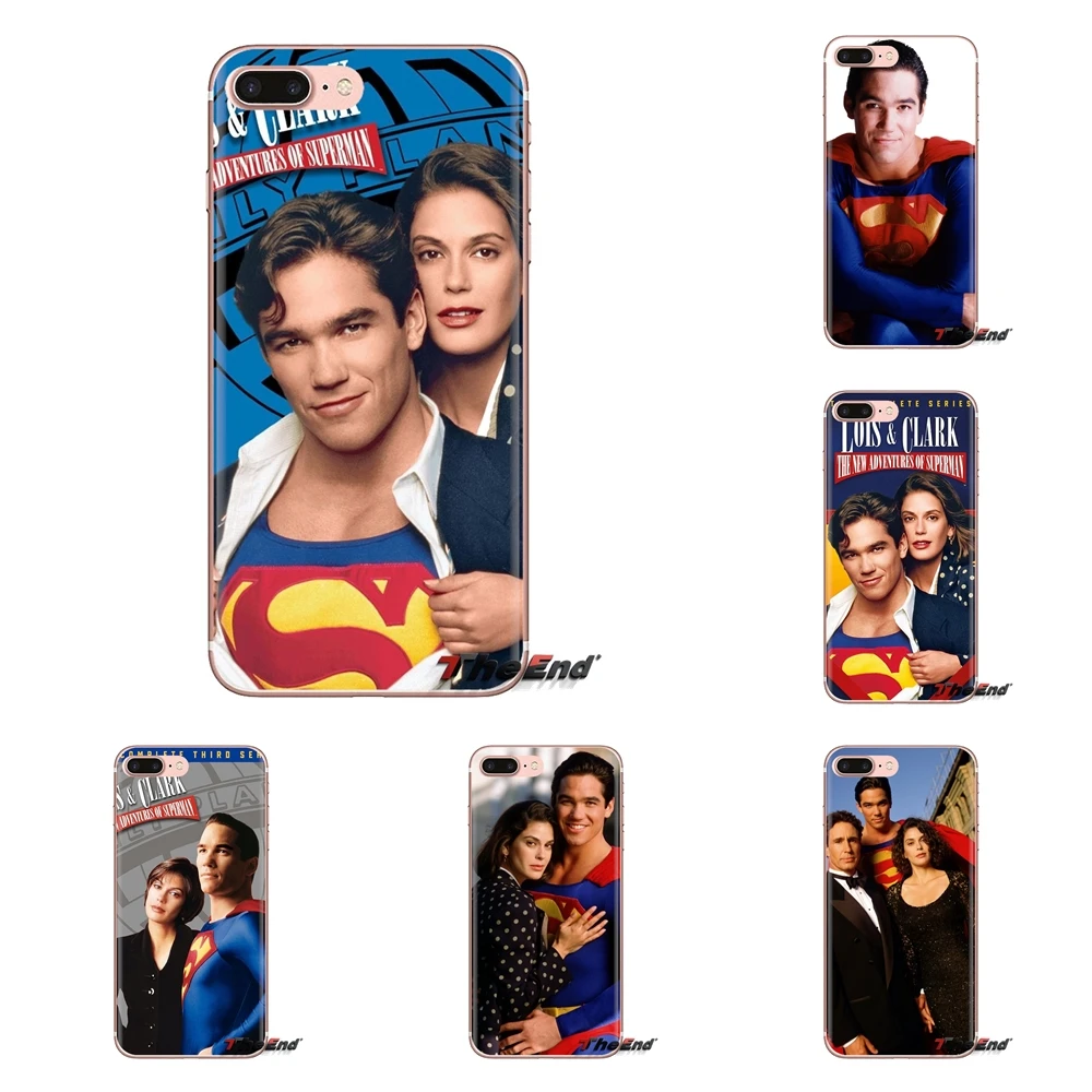 Чехол из ТПУ для Sony Xperia Z Z1 Z2 Z3 Z5 compact M2 M4 M5 C4 E3 T3 XA Huawei Mate 7 8 Y3II Lois &amp Clark New Adventures of Superman
