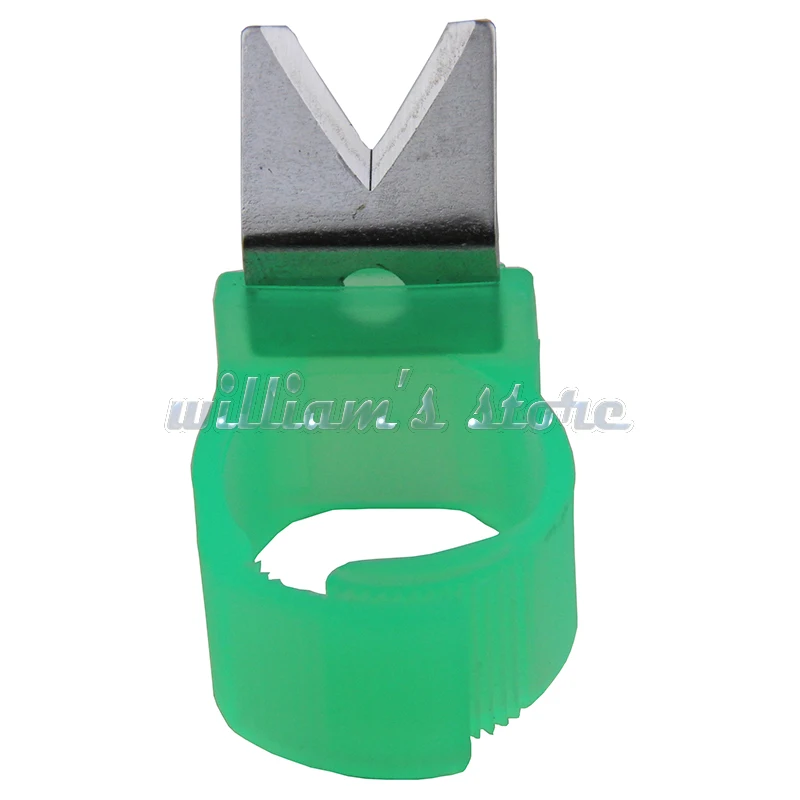 5 Pieces Adjustable Vegetable Fruit Picker Picking Finger Ring Harvesting Cut Tool