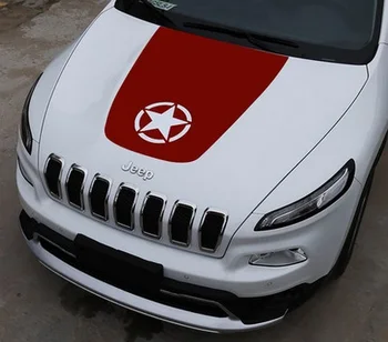 

Personality Customization Engine Hood Car Sticker Graphics Decals Engine Cover Camouflage Protective Film Car Accessories