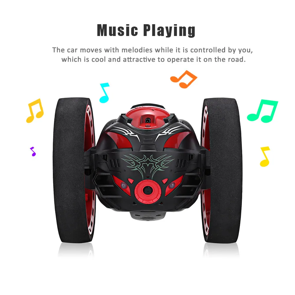 RC Car PEG 88 Bounce новый модернизированный прыжок трюк 4CH 2 4 GHz Jumping Sumo с WIFI камерой App controll