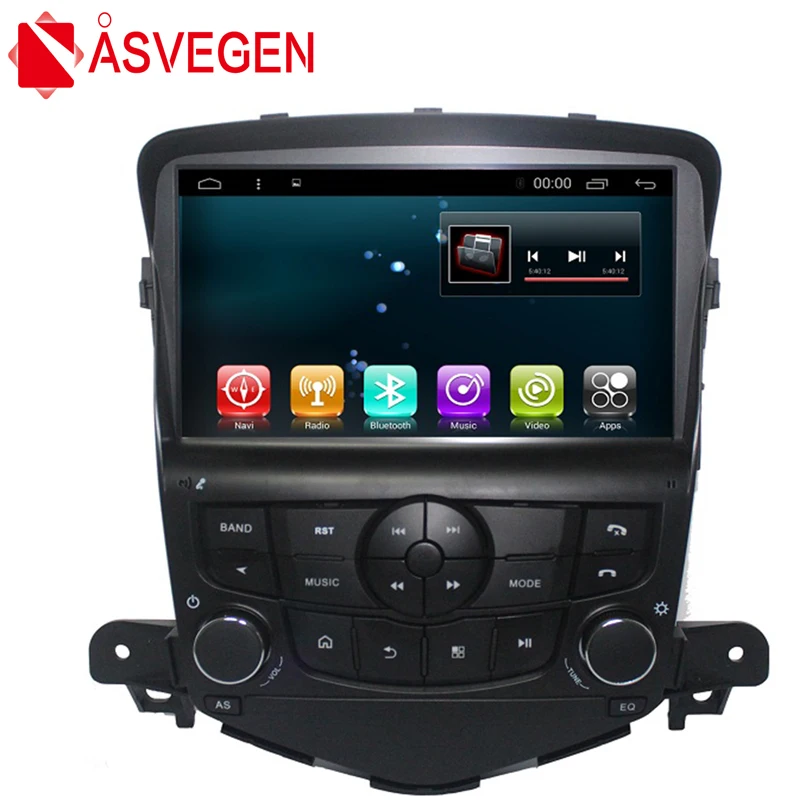 Cheap Asvegen 8 inch Android 7.1 Quad Core Car Radio Multimedia GPS Navigation Auto Audio DVD Player For Chevrolet Cruze 2008-2011 0