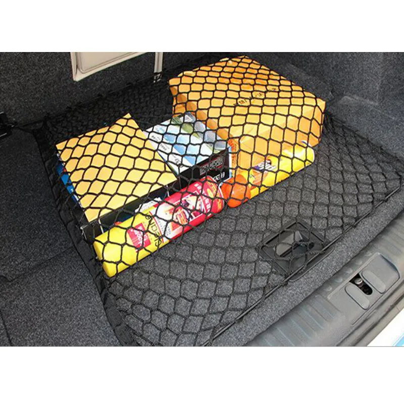 Конверт универсальный багажник Грузовой Чистая автомобиль сетки органайзер для хранения VW Golf 6 Passat B5 Jetta Tiguan magotan sagitar Сантана поло