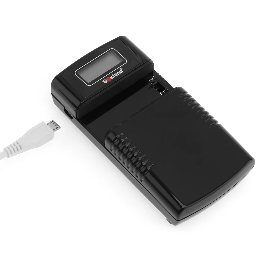 Soshine M20 универсальное USB интеллектуальное цифровое ЖК-дисплей настенное зарядное устройство для 3,7 V/7,4 V литий-ионная батарея