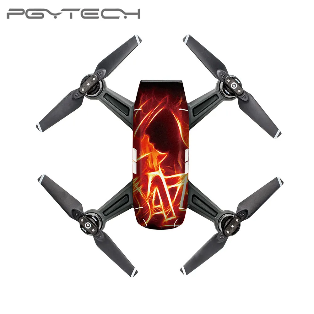 

PGYTECH Waterproof PVC Drone Protective Skin Cover Sticker Body Sticker for DJI Spark Camera Drone Accessorie CO3/CO4/CO8