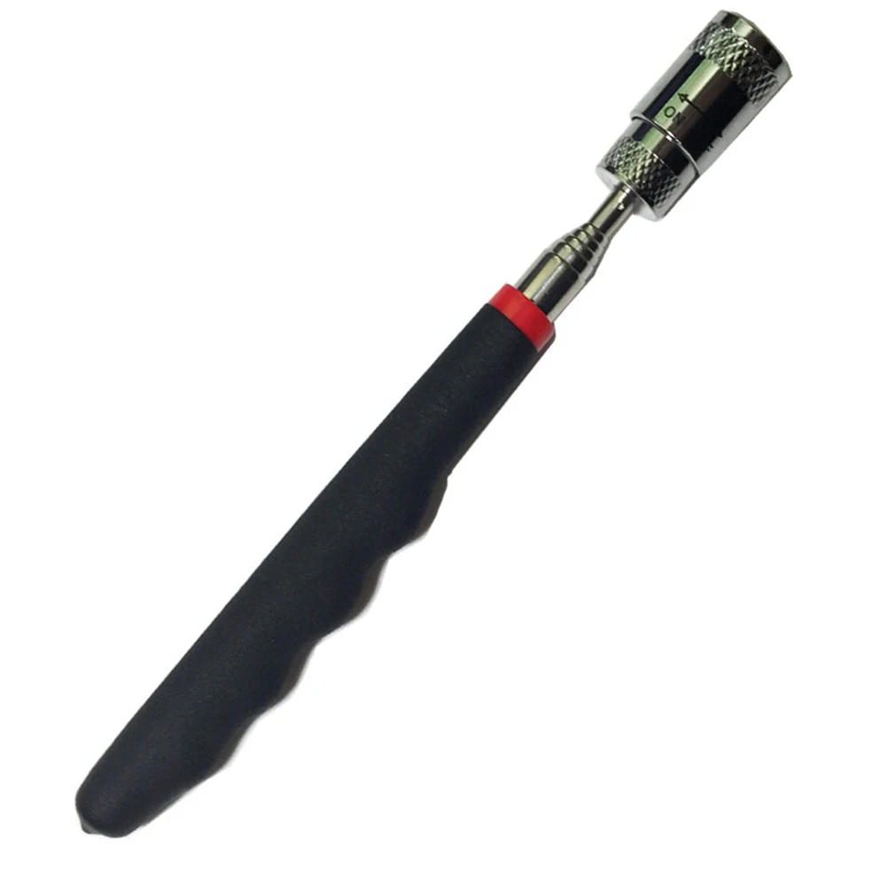 Mini LED Pick Up Tool Telescopic Magnetic Magnet Tool For Picking Up Nuts And Bolts Metal Screw 1PCS Portable