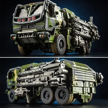 

Assembly Large Deformation Camouflage Inspector Cars Model Robot Children Gift