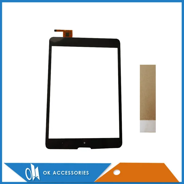 

7.85 Inch For Texet TM7868 TM 7868 TM-7887 TM-7877 TM-7868 Touch Screen Digitizer Panel White Black Color With Tape 1PC /Lot
