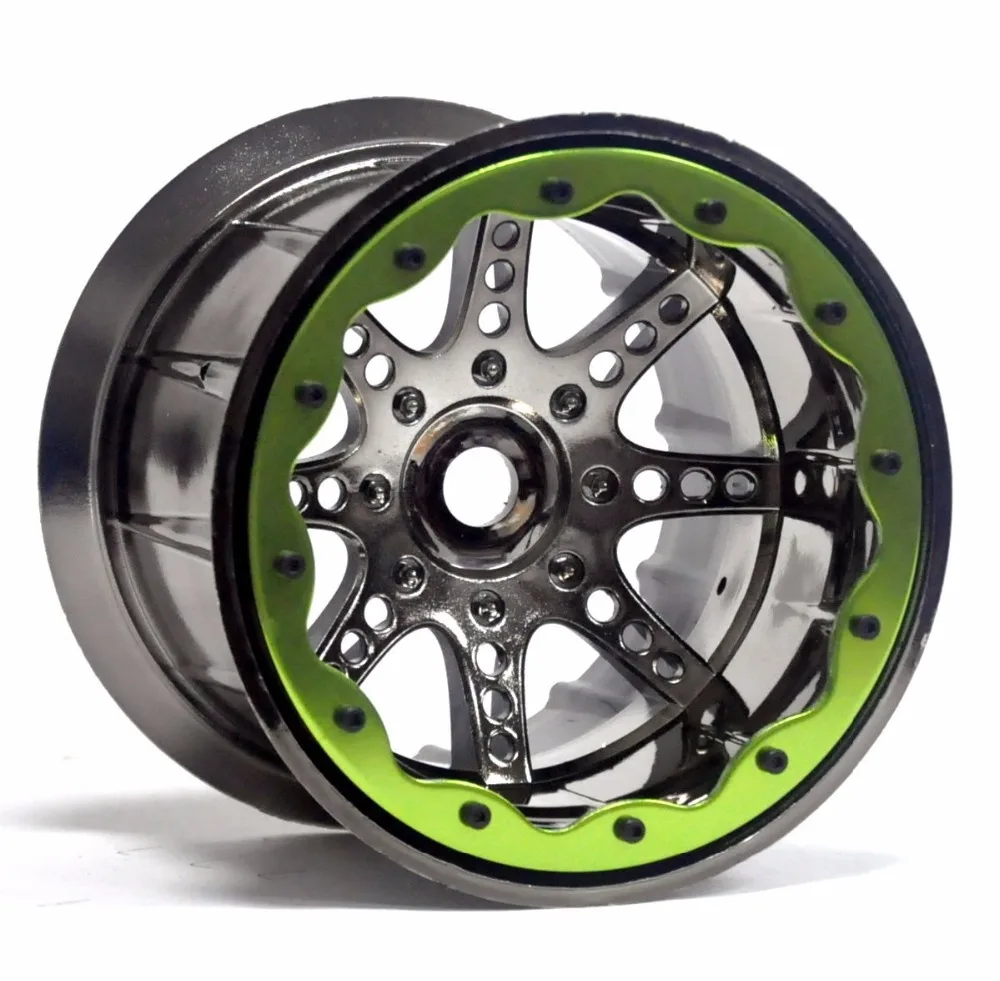 1/8th monster Truck 3.8" Beadlock Wheels (2pcs) fit Pro Line RC4WD