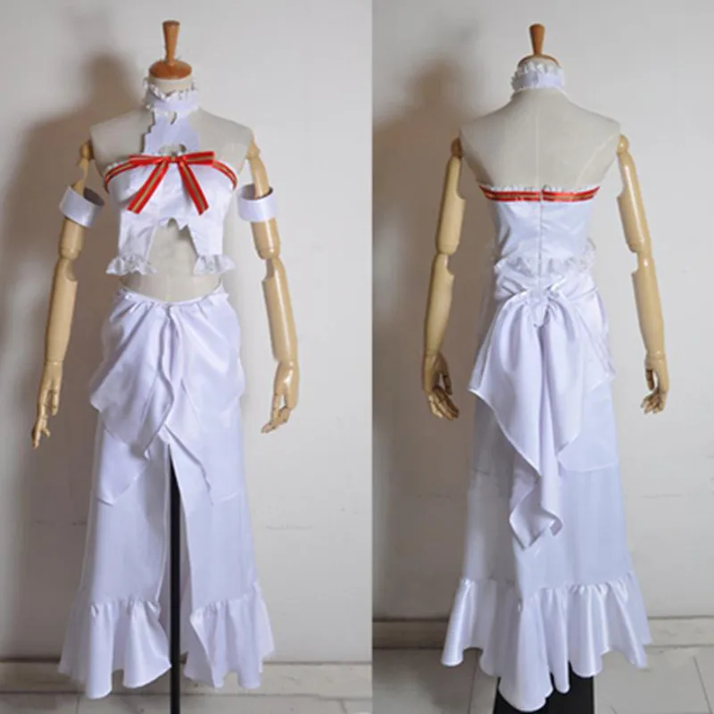 

Can be tailored Anime Sword Art Online Cosplay Man Woman Halloween Cos Yuuki Asuna Cosplay Costume S-3XL