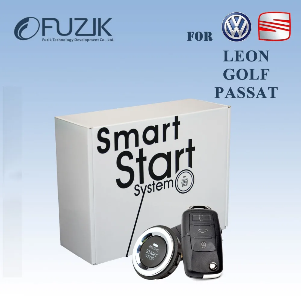High Quality Car Alarm Electronics PKE with Remote Start Stop Keyless Go EasyGo System for VW Volkswagen
