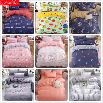 

Single Twin Full Double Queen Super King Big Size Duvet Cover 3/4pcs Bedding Set Soft Cotton Bed Linen Quilt Pillow Case 150x200