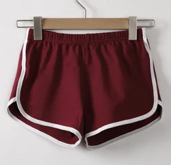 Mujer deportivos pantalones cortos Mujer fitness seco mujer stretch entrenamiento pantalones cortos de Color sólido Casual mini slim sweat pantalón nuevo Mujer deportivos pantalones cortos Mujer fitness seco mujer stretch entrenamiento pantalones cortos de Color sólido Casual mini slim sweat pantalón nuevo