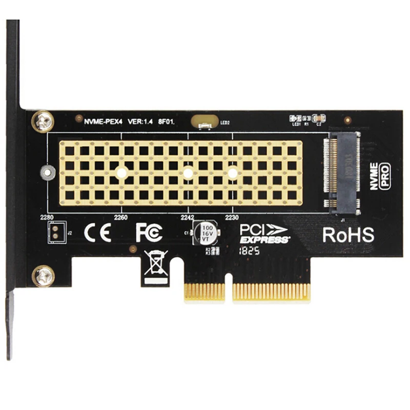 SK4 M.2 NVMe SSD NGFF к PCIE X4 адаптер M ключ интерфейс карты Suppor PCI Express 3 0x4 2230 2280 Размер m.2