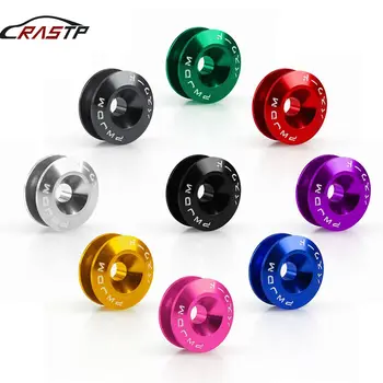 

RASTP-JDM Style Aluminum Bumper Quick Release Fasteners Fender Washers For Honda Civic Integra And Universal Car RS-QRF001