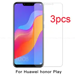 3 шт Защитное стекло для huawei Honor Play Закаленное стекло Защитная пленка для экрана для Honor Play 6,3 "прозрачное стекло защитная пленка