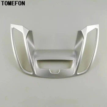 

TOMEFON For Ford Kuga Escape 2017 ABS Matt Inner Centra Dashboard Navigation Cover Frame Trim Auto Interior Styling