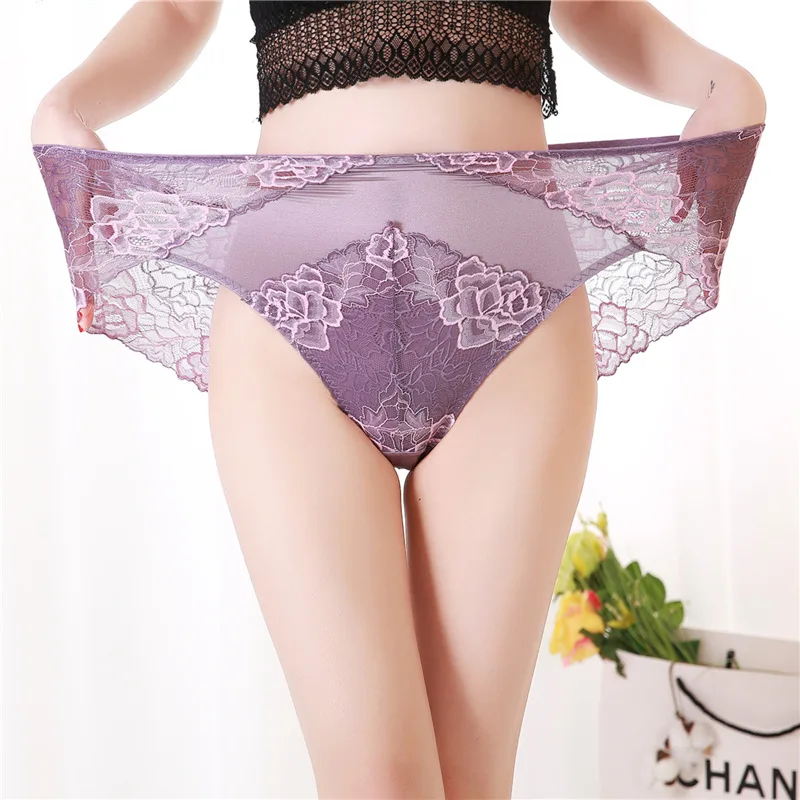 6XL высококачественные женские сексуальные кружевные трусики роскошное