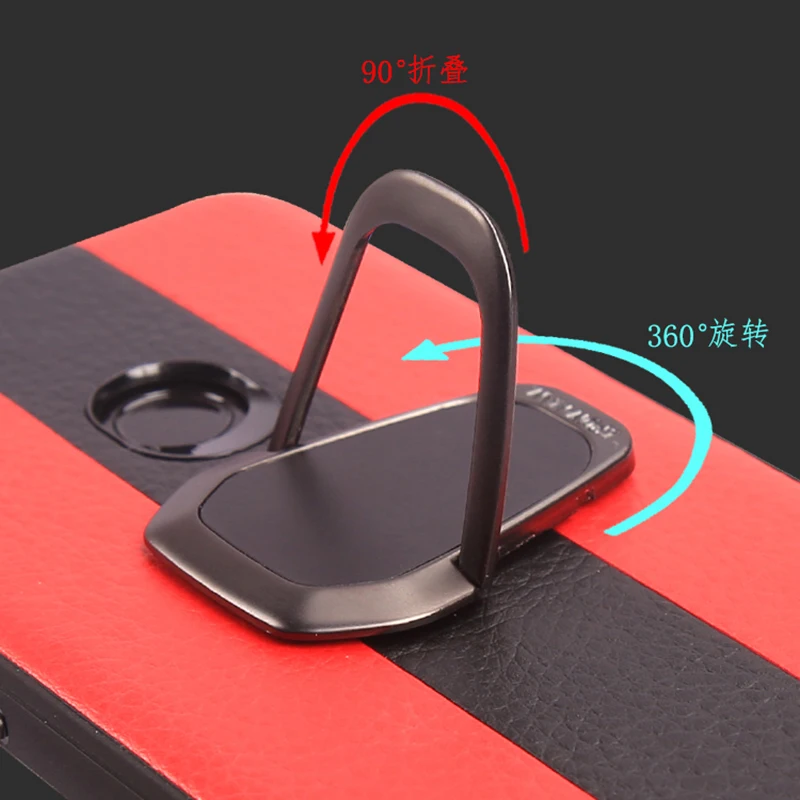 Luxury Car Phone Case For Xiaomi Mi 9 8 A1 A2 Lite 5X 6X Mix 2S Max 3 TPU Edge Rotating Bracket Ring For Redmi Note 7 5 6 Pro 6A