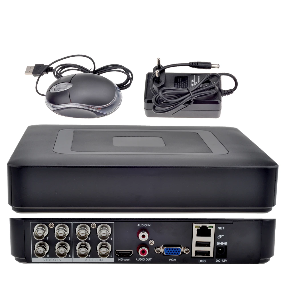 4-канальный 8-канальный 1080-N CCTV AHD DVR AHD-N цифровые гибридные видеорегистраторы 5MP NVR 4 in1 видео Регистраторы для 720P 1080P AHD Камера IP Камера