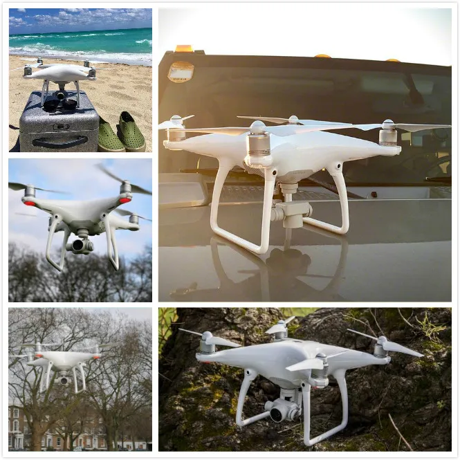 DJI Phantom 4 Quadcopter With 4K Camera And 3 Axis Gimbal For Drones Photographer PK DJII Phantom 3 Professional Mavic Pro