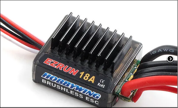 Hobbywing eZrun Combo A1 A2 EZRUN-2030 12 T/18 T 7800KV 5200KV бесщеточный двигатель/18A ESC/карта EZRUN Combo для 1/18 автомобилей