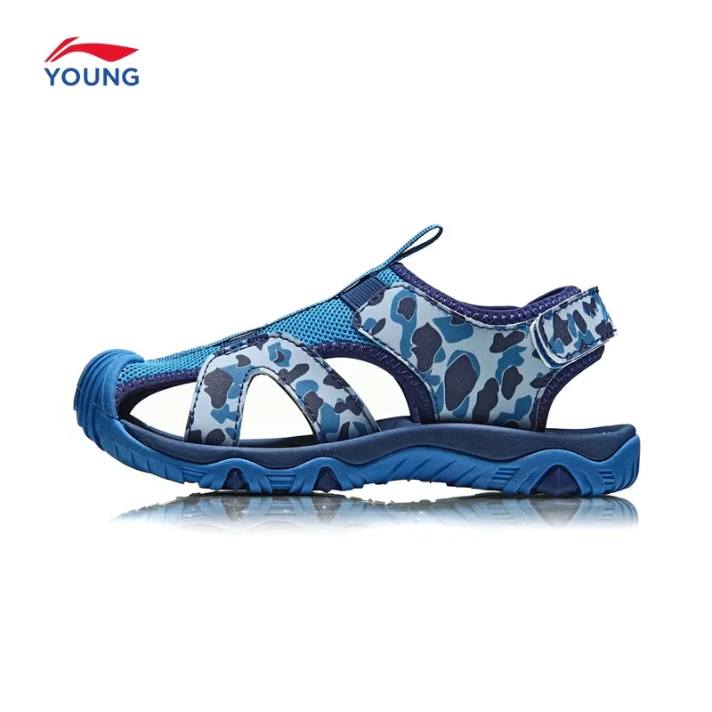

Li-Ning Children Original shoes Summer Beach & Outdoor Sandals Boys Girls Prevent Slippery Wear-resisting Sports Shoes YKUN006