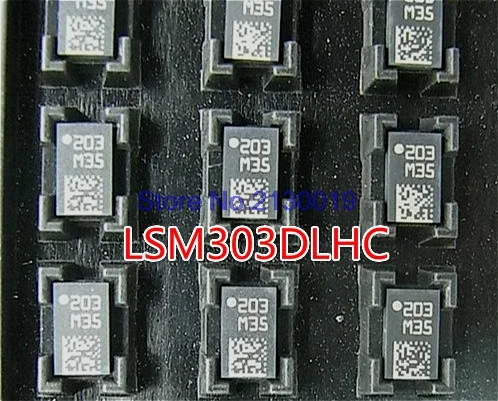 

5pcs/lot LSM303DLHC LSM303 screen M35 accelerator A14 new original In Stock
