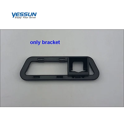 bracket only Yessun HD CCD ночного видения автомобиля заднего вида резервная камера водонепроницаемая для Nissan Tiida Nissan Pulsar C12 2011 - Название цвета: bracket only