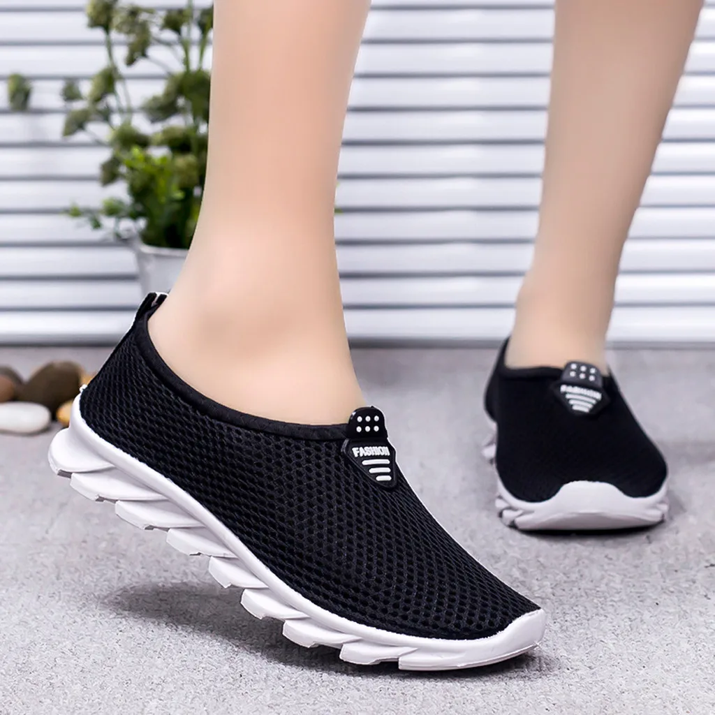 KANCOLLE Ladies Fashion Casual Leisure Breathable Sneakers Sport Walking Comfortable Athletic Outdoor Fitness Running Shoe 103#4