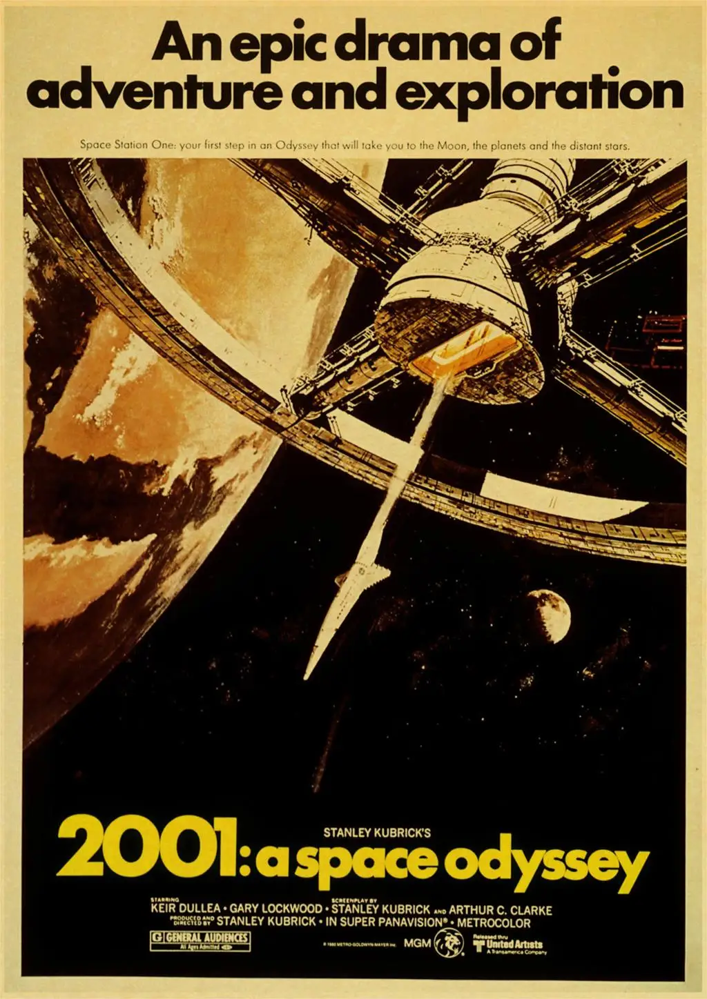 Kubrick классический фильм плакат настенная декоративная живопись 2001 космическая Одиссея/заводной оранжевый/Лолита домашний Декор стены Ретро плакат - Цвет: E048