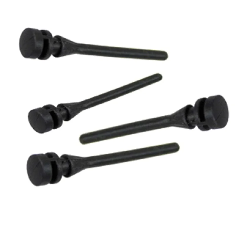 Ventilador de Borracha Parafuso de Amortecimento de Unha Vibração Amortecedor Parafuso de Silicone Rebite de Pino 20 Peças 40 Peças Preto pc Ventiladores e resfriadores - Imagem 4