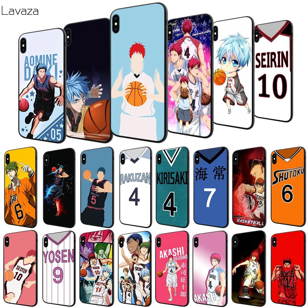 Мягкий чехол Lavaza Anime Kuroko no Basket Для Apple iPhone 6 6S 7 8 Plus 5 5S SE X XS MAX XR TPU | Мобильные телефоны