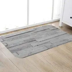 Утолщение серый коврик 3D Мрамор узор ковер для дома отель мягкие Нескользящие коврик Гостиная Спальня декоративных ковров
