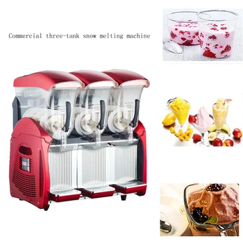 

36L three tanks slush machine 220V /110V snow melt making machine