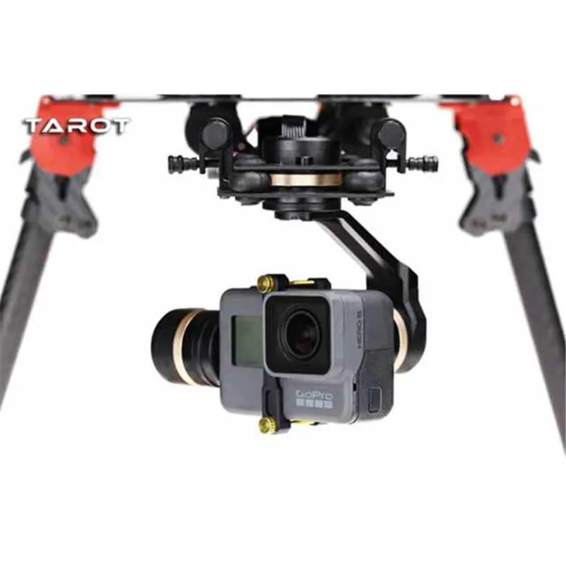Высокое Качество Таро TL3T05 для Gopro 3DIV Металл 3 оси бесщеточный карданный шарнир PTZ для Gopro Hero 5/6 для FPV Системы Действие Спорт Камера