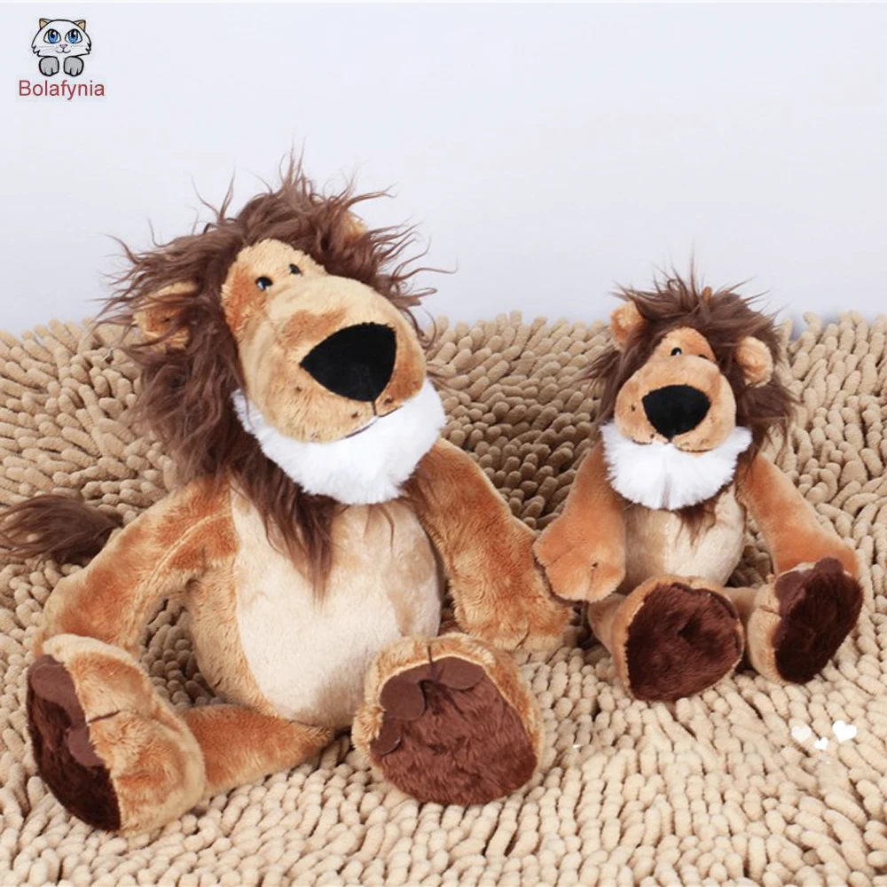 BOLAFYNIA Deer lions and tigers Monkey children plush toy doll birthday