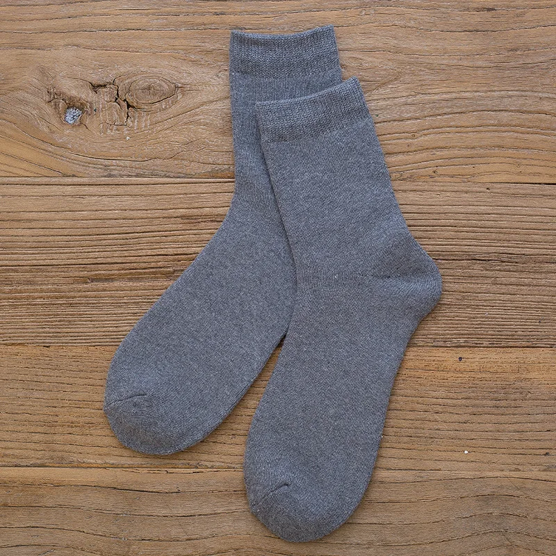 Urgot 5 пар мужские s носки плюс бархатные пушистые махровые Keep теплые носки для зимы мужские однотонные универсальные повседневные деловые Sox