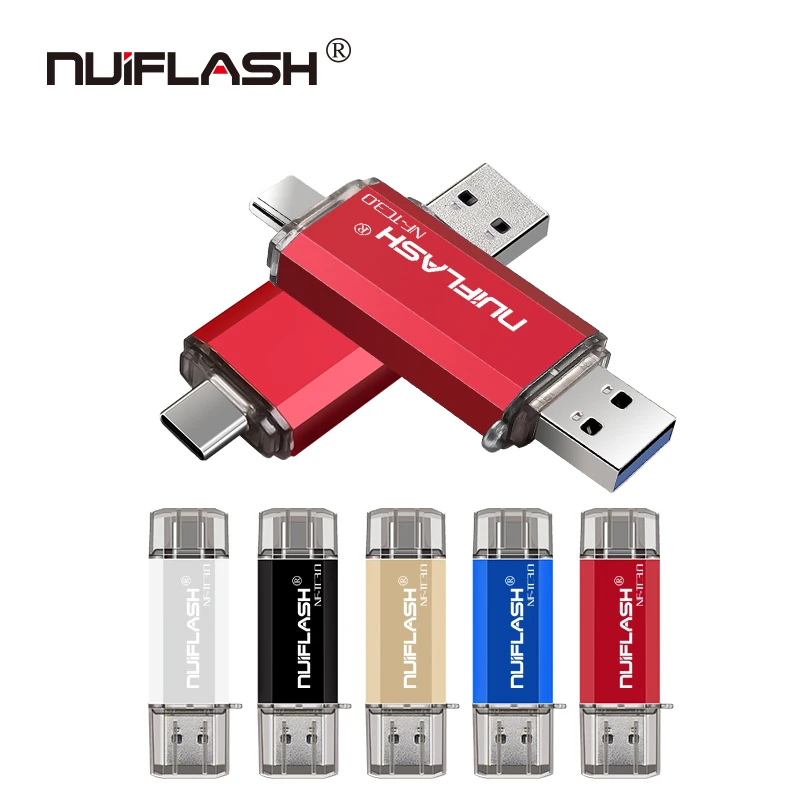 Real Capacity OTG USB Flash Drive PenDrive Colorful USB 3.0 16GB 32GB