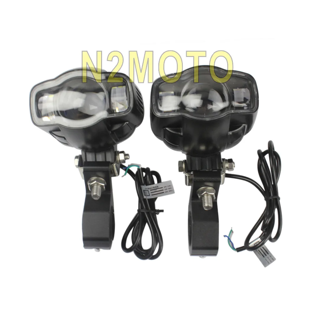 Фара светодиодная для мотоциклов 20 Вт с USB зарядкой 28 мм 1 1/8 дюйма|bmw r1200gs headlight|r1200gs