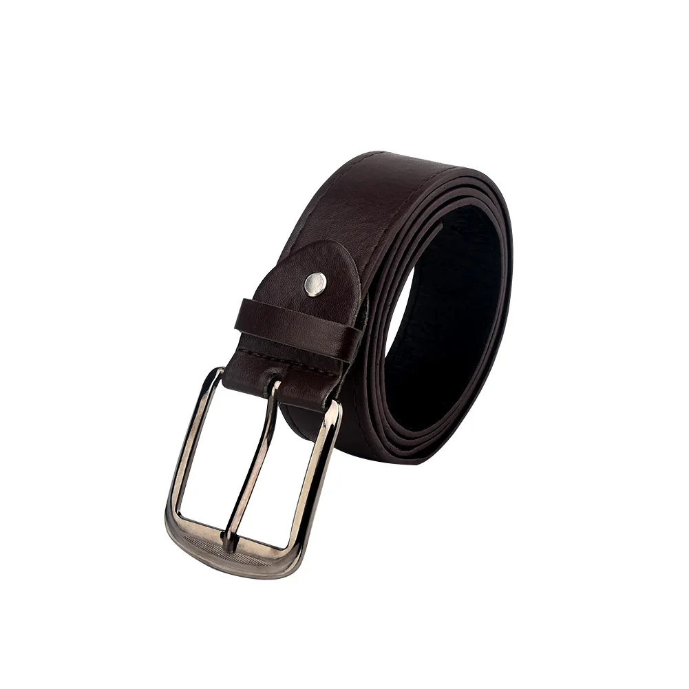 

Belt Buckle Imitation Leather High Quality Stra Square Shape Upscale PU For Men