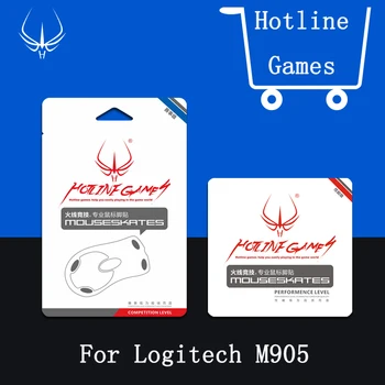 

2sets/pack Original Hotline Games Competition Level Mouse Feet For Logitech M905 1.1mm MousePad For Gaming Mouse Free Shipping